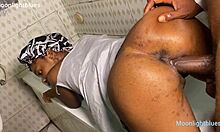 skinny beauty spots plumber's monster cock and dives into one wild bathroom bang