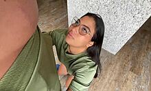 fucking stepsis in kitchen while bf's away