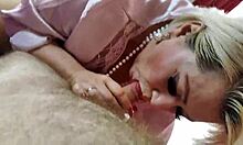 hey check aimee my whore wife slurping cock pov then bouncing tits cowgirl