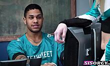 sexy stepsis... fucked like animals in class cheating exams!