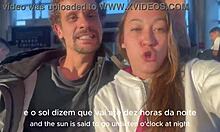 Damiana's Brazilian Adventure Flashing Ass in Europe Ep 1