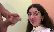 cum on her face at the cafe then watch her eat lunch 😏 cumwalk vibes!