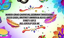 texas babe julie cash gets dildo creamed while ashli orion licks her juicy curves in lesbian threesome 🍑💦