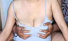 Desi Alisha Bhabhi Flashes Juicy Pussy And Massive Boobs