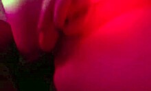 My pussy throbs so hard from this bbc creampie orgasm leaking out closeup 😩💦