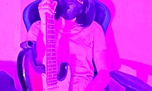 emo prostitute's seductive solo tease