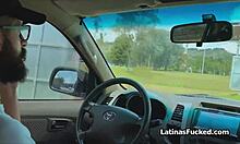 colombian beauty's fake tits bounce in amateur pounding frenzy