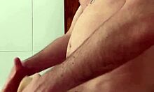 home alone playing naughty with my pierced pussy solo toy fun