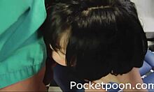 girlfriend's tongue dives into my ass while fingers probe deep