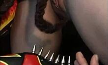 Big booty pawg milf twerks teases rimjob licks huge cock before interracial assfuck