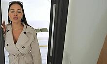 hot latina milf lexis star rings doorbell for pounding