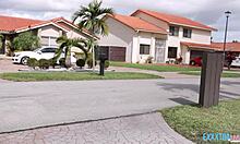 Paisley Paige Takes Jmac's Hardcore Cock in Ass Tits Blowjob Facial Cumshot! Petite Brunette Teen Best Friend in Stockings Thong Skirt Upskirt!