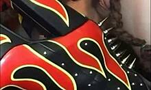 Big booty pawg milf twerks teases rimjob licks huge cock before interracial assfuck