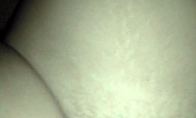 her shaved pussy creams hard from intense creampie pounding