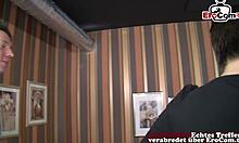 yo this curvy short hair german fatty neighbor housewife gets roleplayed and fucked hard by her taboo stiefbruder like a real mollige stiefschwester