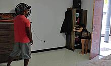 Stepdad Punishes Me for Touchin Mom's Stuff with Slaps Then Fucks My Tight Pussy Hard in Bedroom