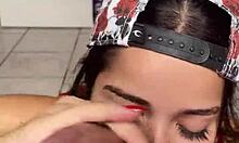 i stroke and suck wellington prado's huge cock from behind till cum