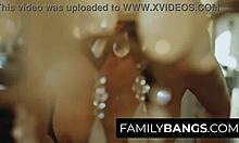 Stressed penny barber milf blackmails messy van wylde son-in-law for car fuck