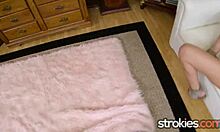 Strokies Paisley Parker Handjob Titty Fuck Cumshot Ball Licking Goddess