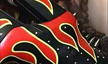 Big booty pawg milf twerks teases rimjob licks huge cock before interracial assfuck