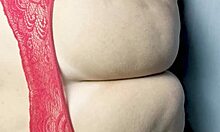 Real Amateur Brazilian BBW Chubby Wife's Massive Curvy Ass Obsessed with Huge Anal Toys Moaning Cumming Hard in Bedroom