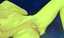 caroline teases her wet pussy with toys till orgasm