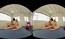 Olive Gets Cute Verronica To Steamy Orgasm