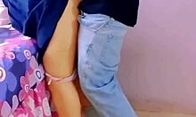 Horny Mexican Students Fuck Raw Near Family Living Room