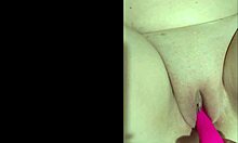 housewife builds to soaking orgasm in steamy amateur playtime