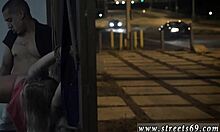 damn this hairy teen babe's first bdsm foot fuck looks intense... bound and pounded!