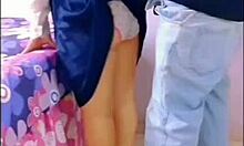 Horny Mexican Students Fuck Raw Near Family Living Room