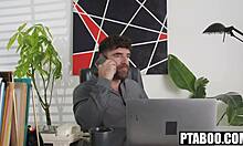 Chad Alva Dominates Jewelz Blu's Petite Ass in Taboo POV