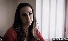 stepsiblings roughly pass chanel preston and evelyn claire around in taboo threesome lick fest