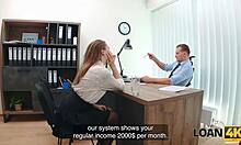 hey, this russian babe una fairy is fucking strangers right on the office desk, wild right?