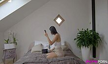 simon kitty fingers licks kisses and scissors teen pussy intimately