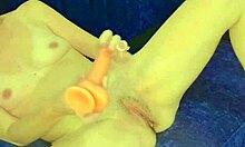 caroline teases her wet pussy with toys till orgasm