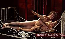 Holy fuck sex stretches tiny Jade Jantzen's tight hole to the limit!