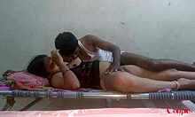 horny telugu wife drags husband for rough morning fuck deepthroat tight pussy