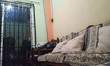 check out this curvy mature stepmom with a fat ass masturbating on the sofa at home