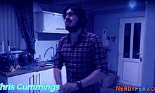 Innocent Newbie Tricked into Sloppy Head for Nerd's Facial