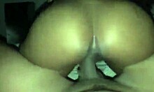 Wife rides my huge BBC with her fat tattooed ass shaking wildly