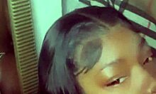 Stepsister tests black cock second I arrive home