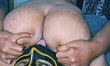 whoa this hot desi bhabhi's hairy pussy gets licked so juicy and wet up close