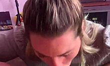 Beautiful Day Blonde Deepthroats Black Cock Finish