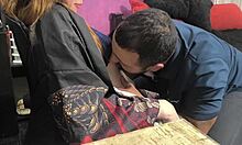 i'm... sweatin' with amber prada, her latina curves drivin' me wild in sweaty bliss, can't hold back the heat no more