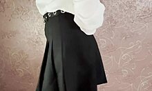 Step-Sister Rubs Cock on Tight Wet Pussy No Penetration Tease