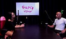 you gotta do your job right even with meds talk in this interracial gangbang scene on sheer red