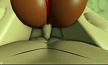 her cute friend begs for monster cock fuck and big ass cum