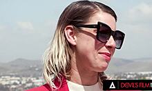 Blonde Teen Emma Rosie Impaled on Handyman's Giant Cock in Tight Ass