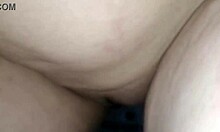 amateur husband fucks pretty sexy arabic friend wife shaved wet trimmed pussy creampie in kitchen dress